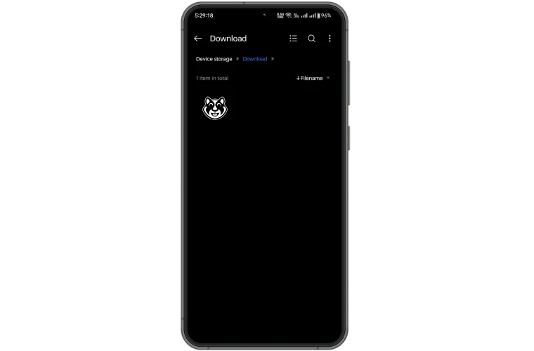 Locate Downloaded File